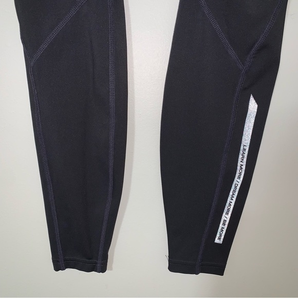 Alphalete black Collective Training Tights Leggings men's size small EUC - Picture 9 of 9